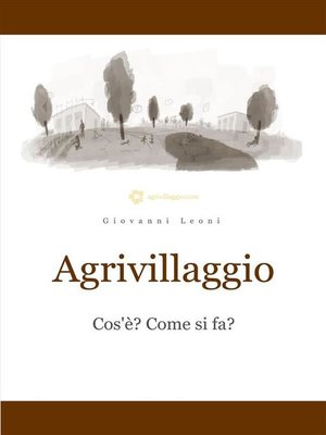 cover image of Agrivillaggio